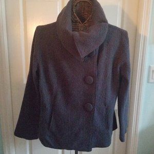 Sandro Sportswear Wool Dress Jacket